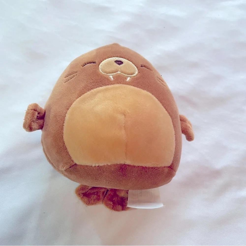 5” Squishmallow Bruce the Walrus  Kellytoy Marshmallow Plush Walrus